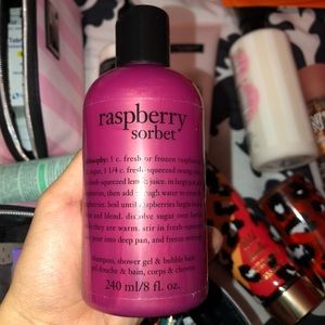 Philosophy raspberry sorbet